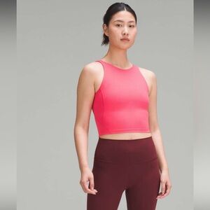 Lululemon Athletica High-Neck Tank, NWT, Lipgloss, Size 8